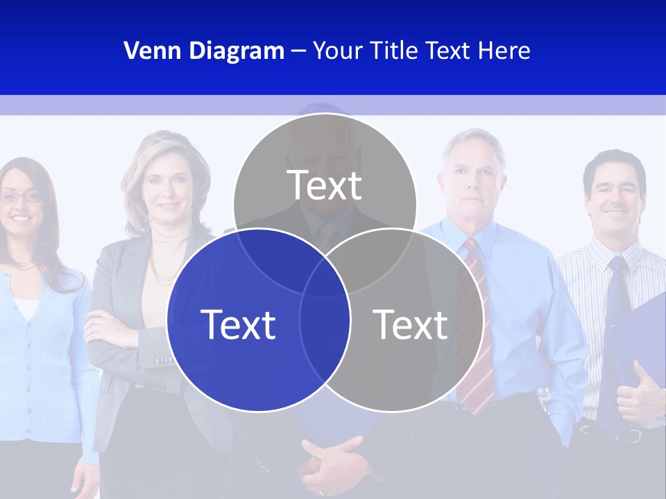 Girl Work Smile PowerPoint Template