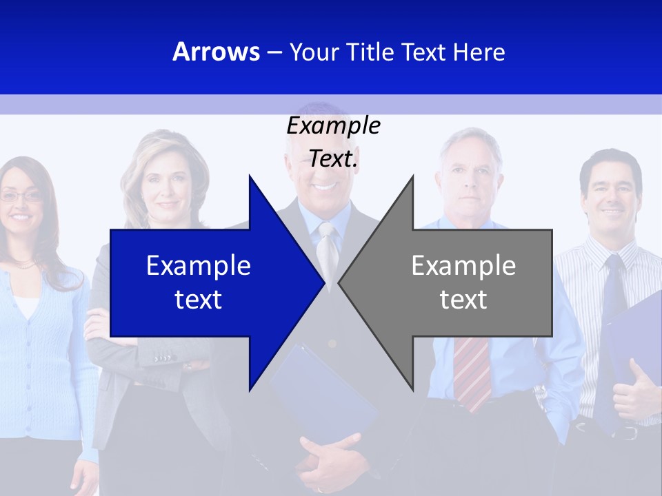 Girl Work Smile PowerPoint Template