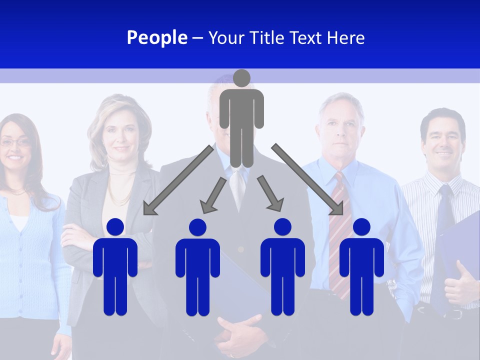 Girl Work Smile PowerPoint Template