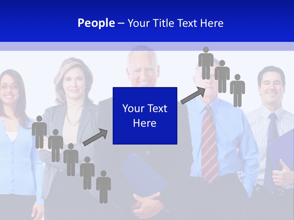 Girl Work Smile PowerPoint Template