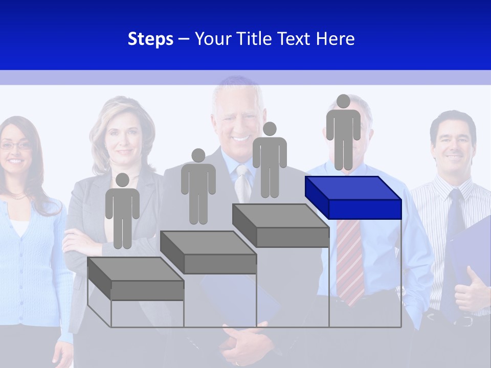 Girl Work Smile PowerPoint Template