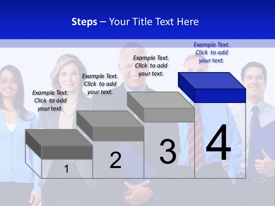 Girl Work Smile PowerPoint Template