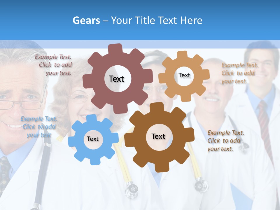 Person Work Team PowerPoint Template