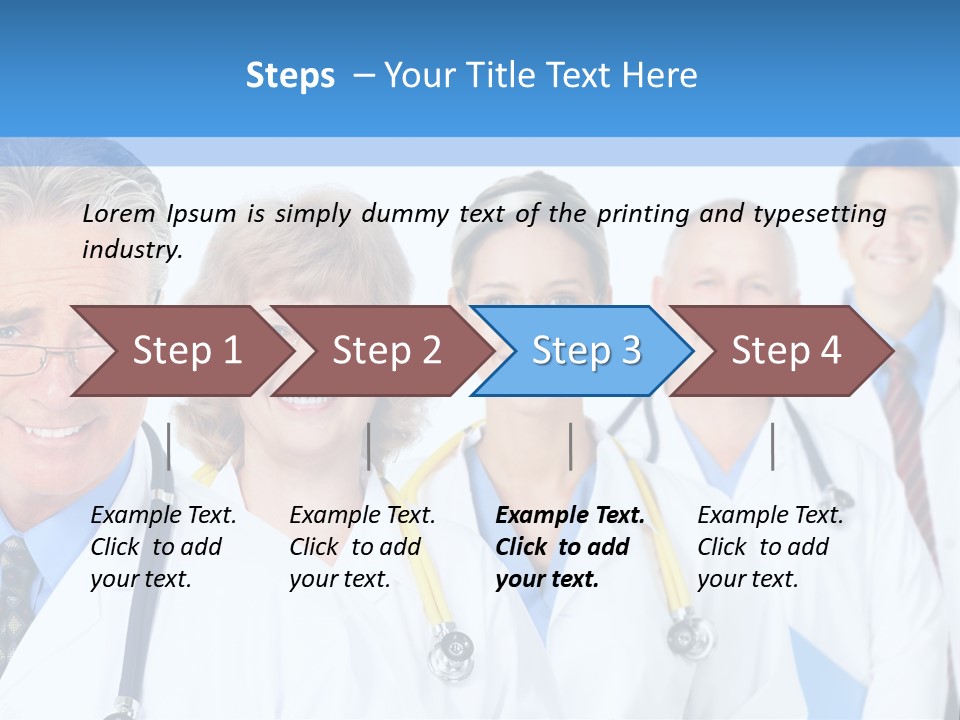 Person Work Team PowerPoint Template