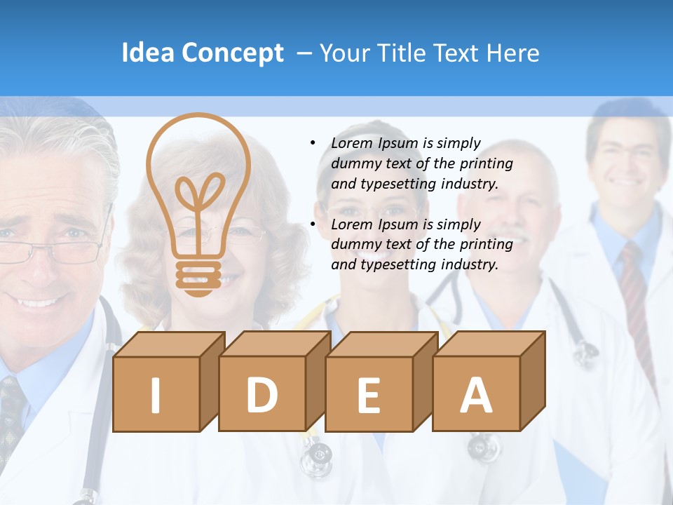 Person Work Team PowerPoint Template