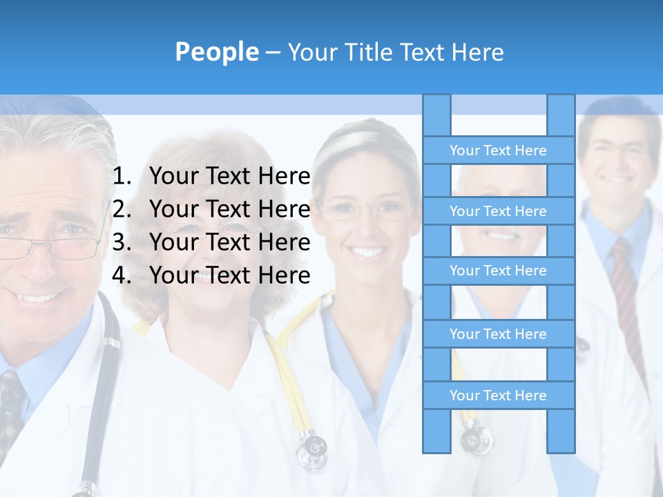 Person Work Team PowerPoint Template