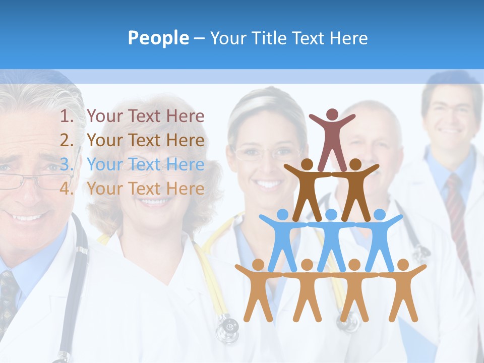 Person Work Team PowerPoint Template