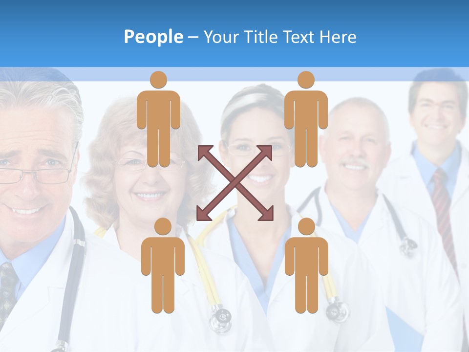 Person Work Team PowerPoint Template