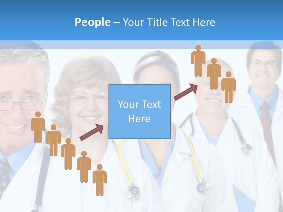 Person Work Team PowerPoint Template