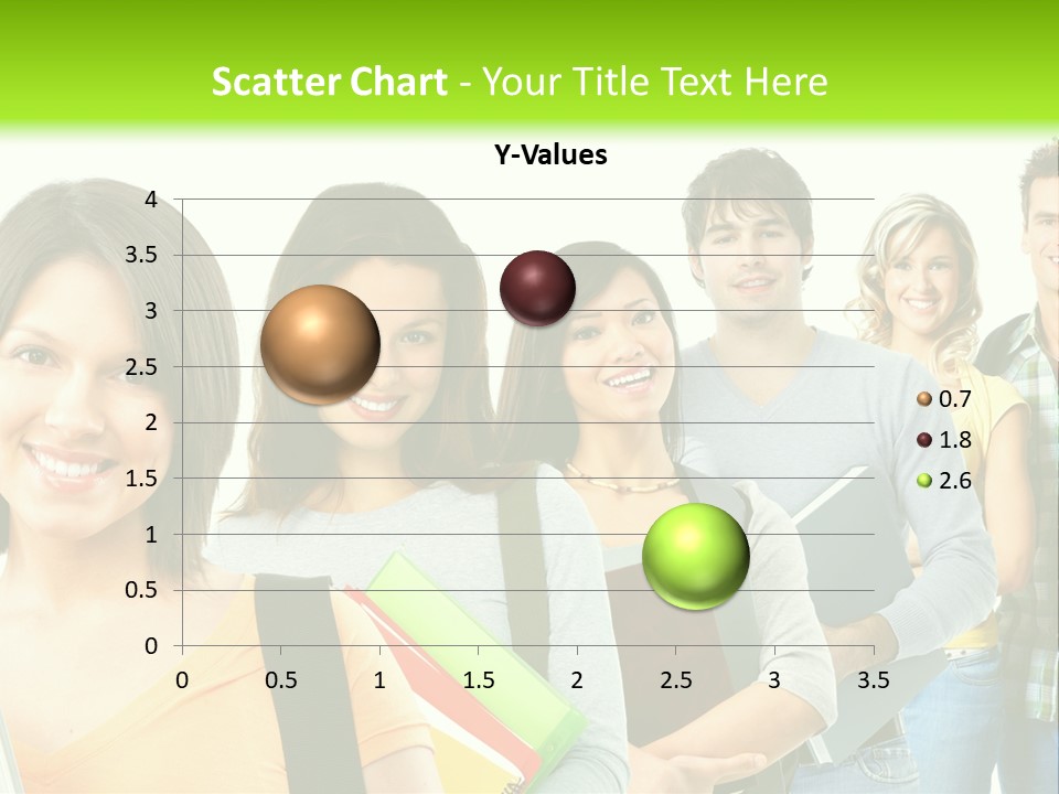 Student Group Portrait PowerPoint Template