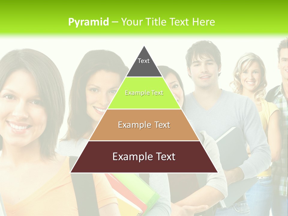 Student Group Portrait PowerPoint Template