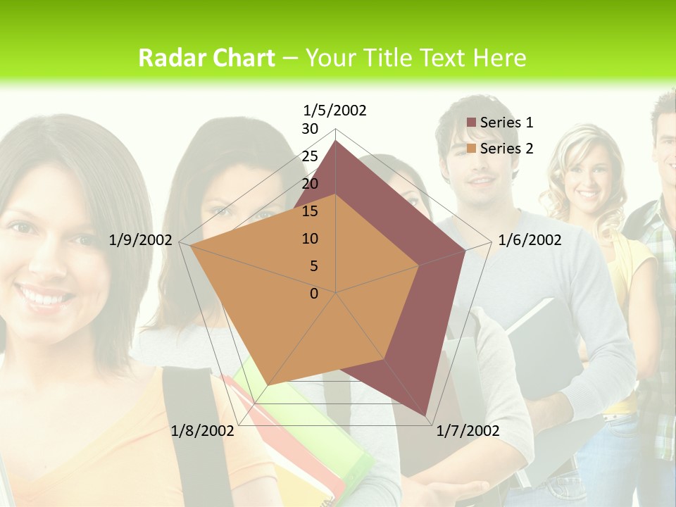 Student Group Portrait PowerPoint Template