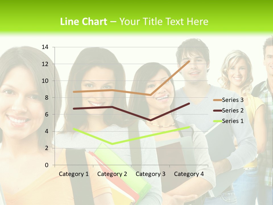 Student Group Portrait PowerPoint Template