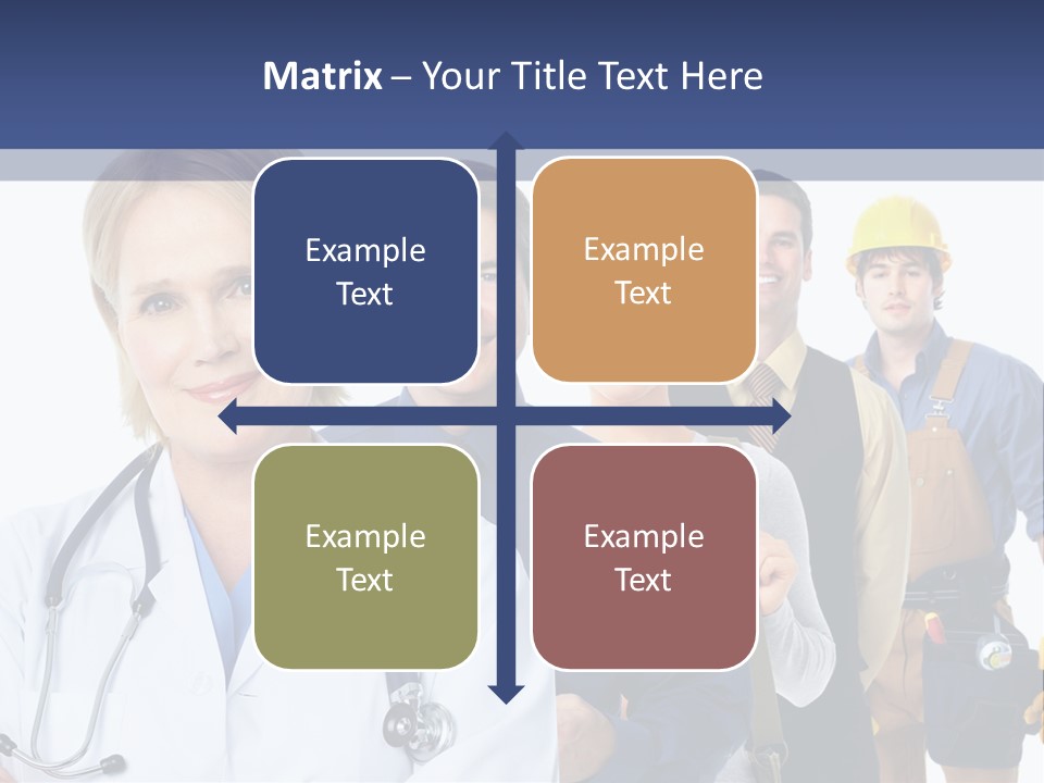 Isolate Medicine Smile PowerPoint Template