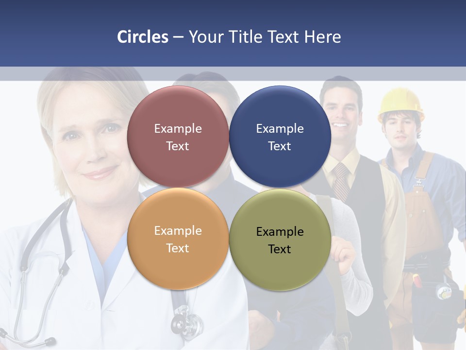 Isolate Medicine Smile PowerPoint Template