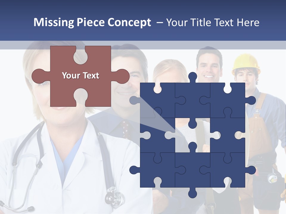 Isolate Medicine Smile PowerPoint Template