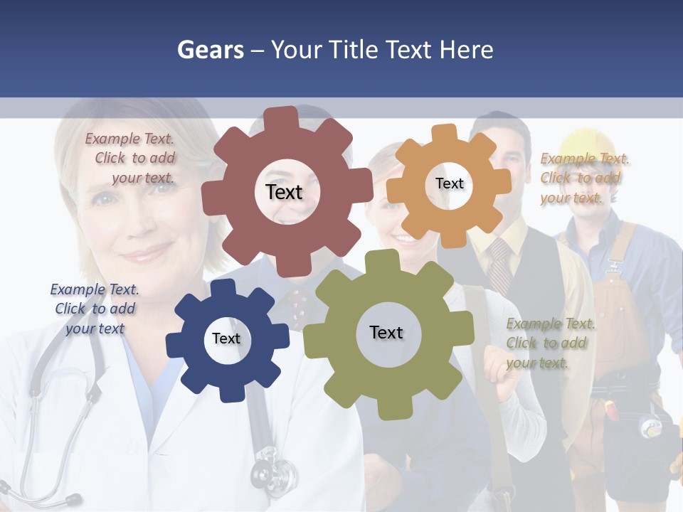 Isolate Medicine Smile PowerPoint Template