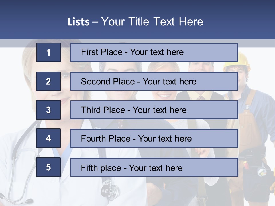 Isolate Medicine Smile PowerPoint Template