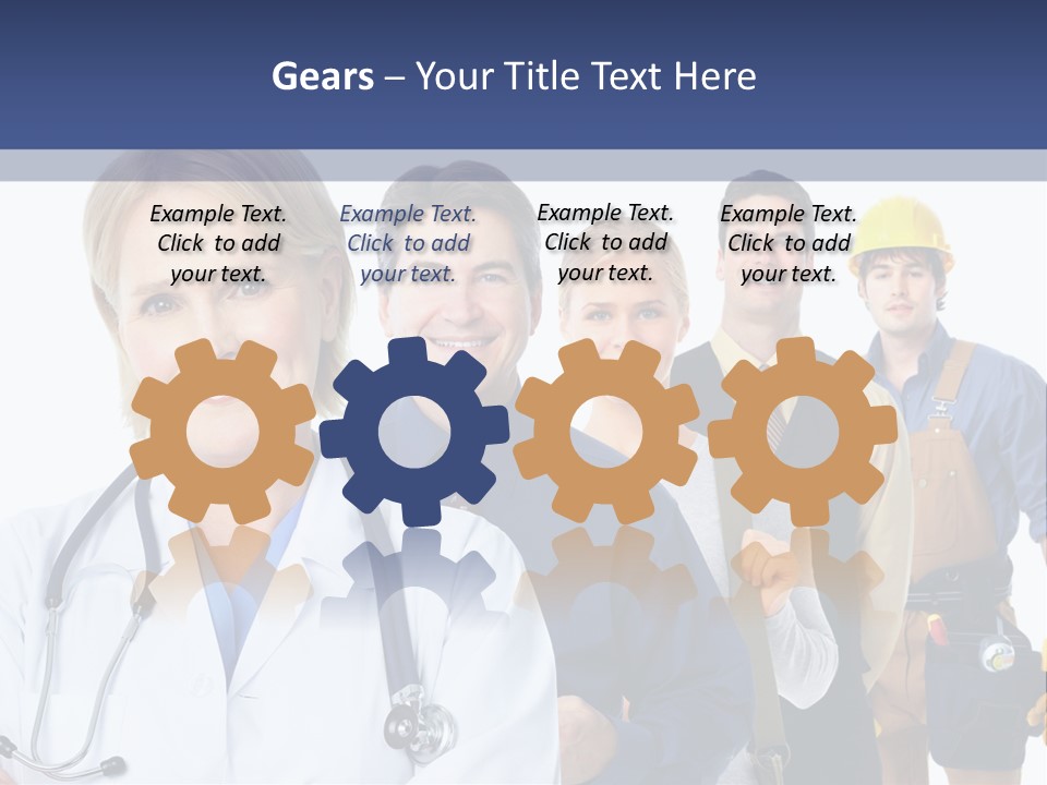 Isolate Medicine Smile PowerPoint Template