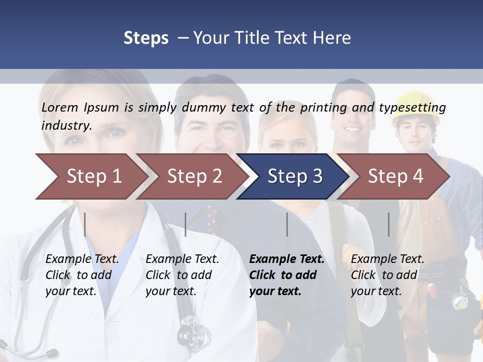 Isolate Medicine Smile PowerPoint Template