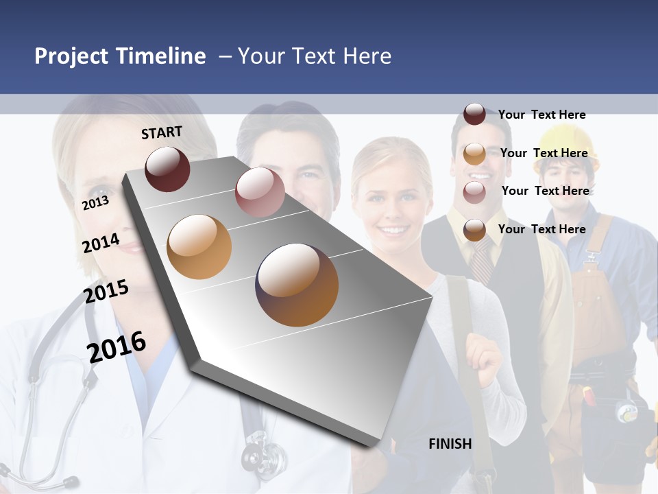 Isolate Medicine Smile PowerPoint Template