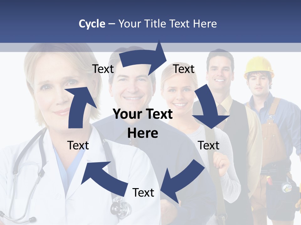 Isolate Medicine Smile PowerPoint Template