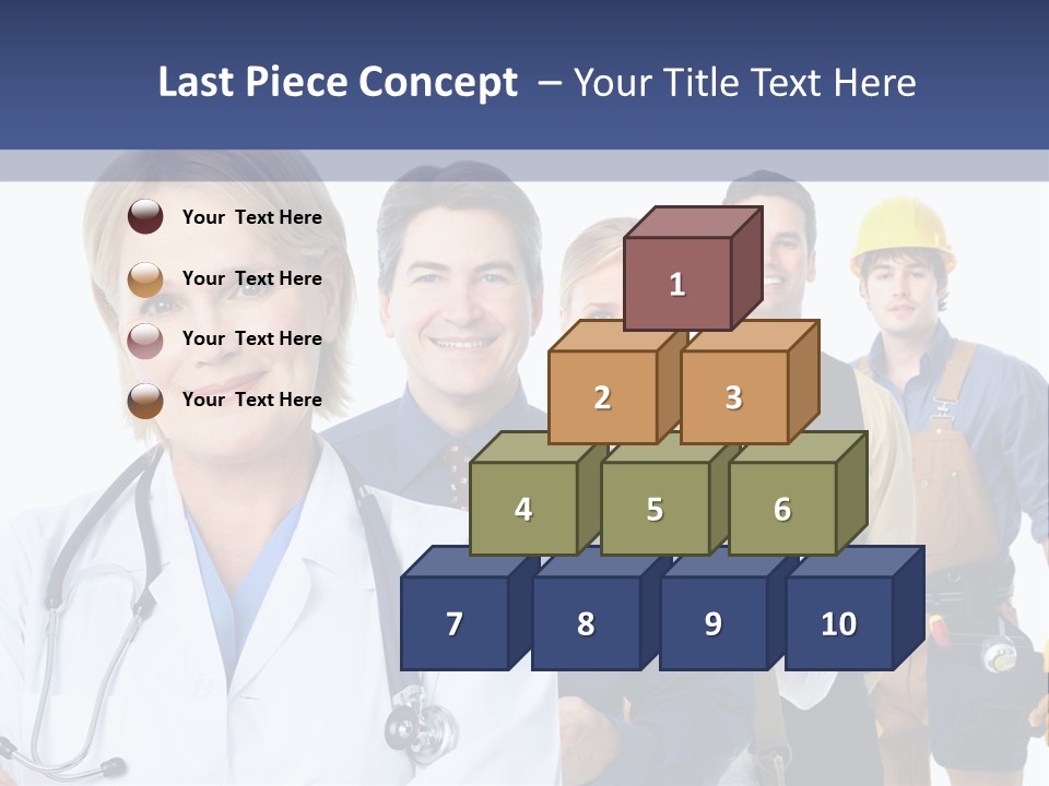 Isolate Medicine Smile PowerPoint Template