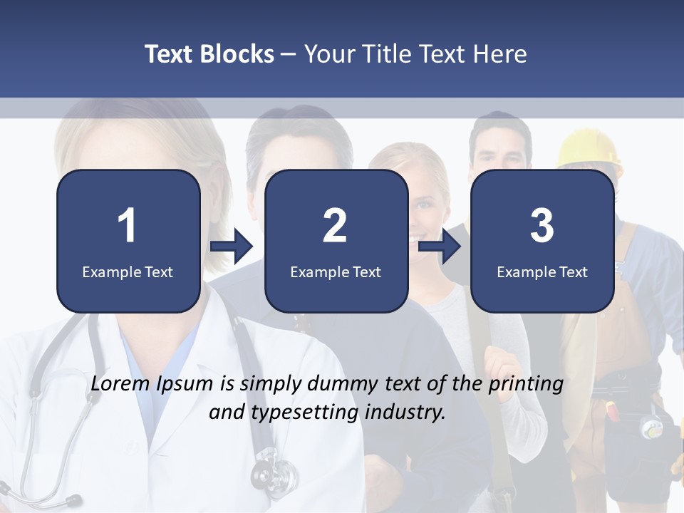Isolate Medicine Smile PowerPoint Template