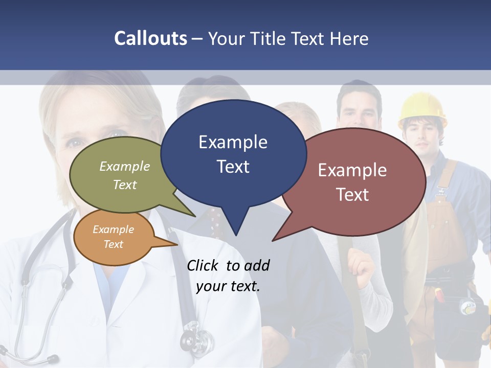 Isolate Medicine Smile PowerPoint Template