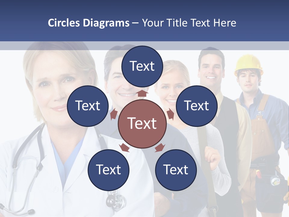 Isolate Medicine Smile PowerPoint Template