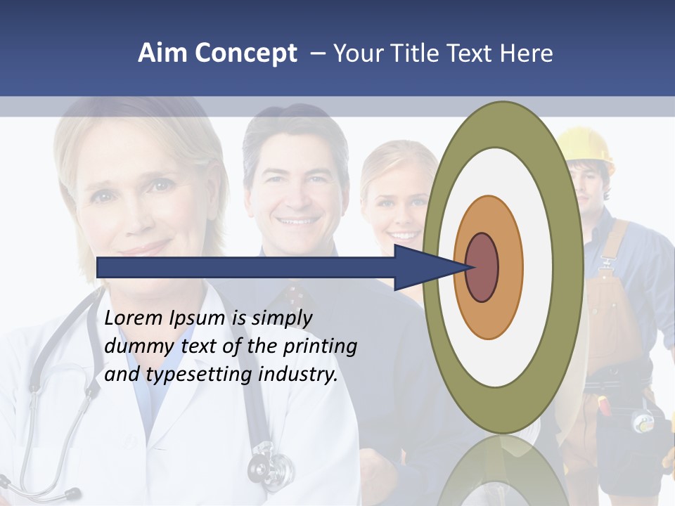 Isolate Medicine Smile PowerPoint Template