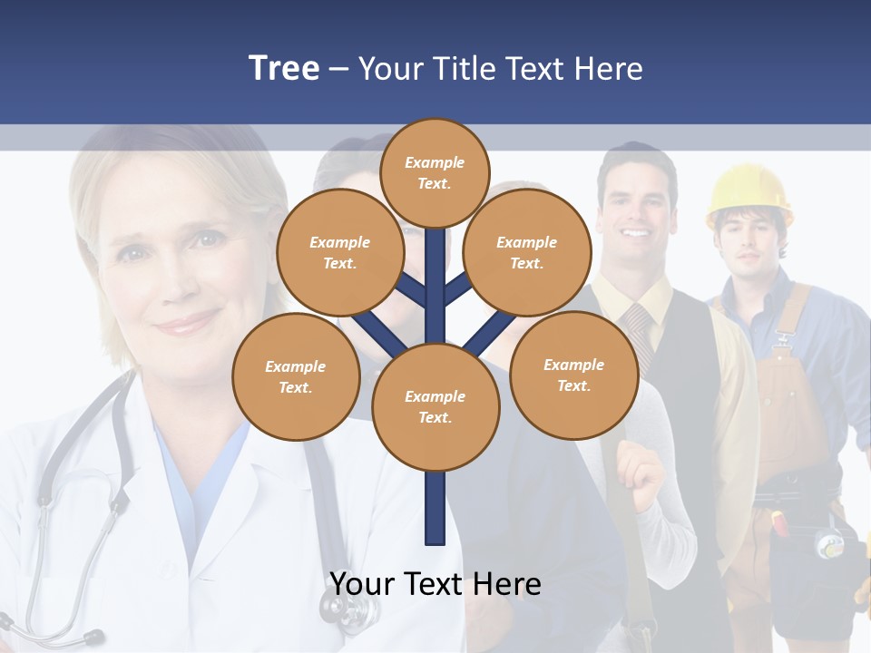 Isolate Medicine Smile PowerPoint Template