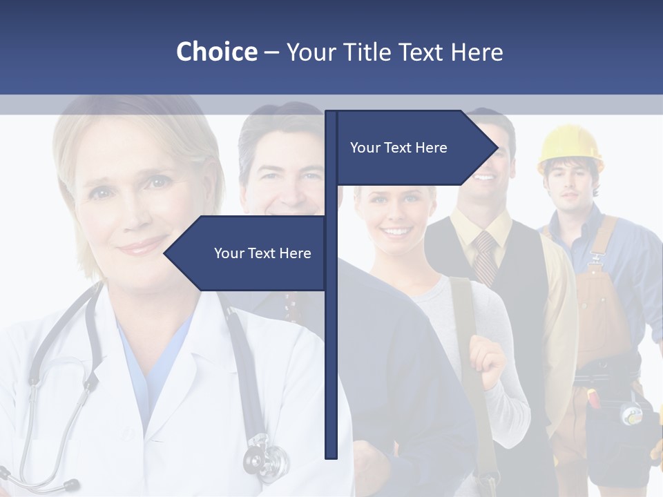 Isolate Medicine Smile PowerPoint Template