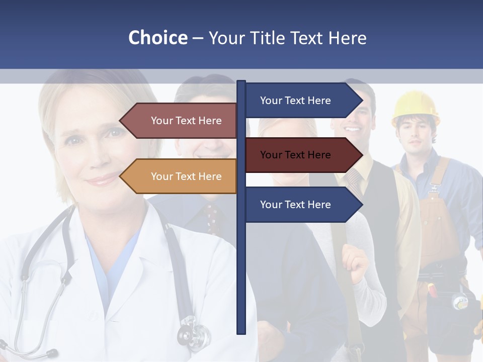 Isolate Medicine Smile PowerPoint Template