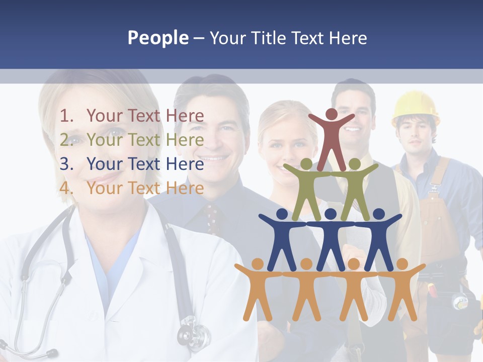Isolate Medicine Smile PowerPoint Template