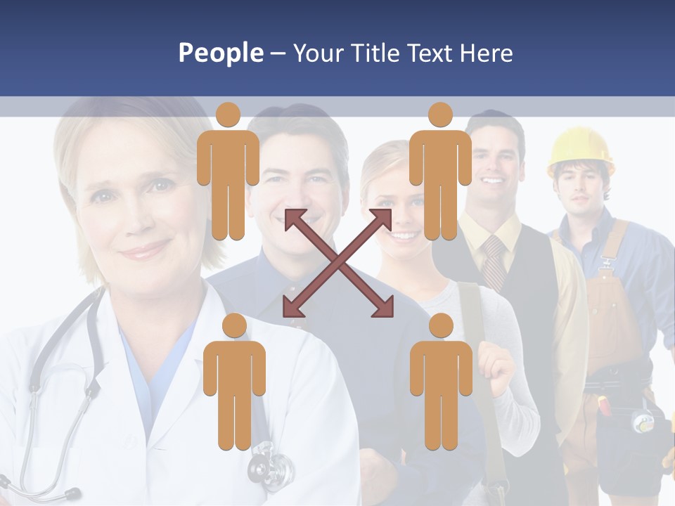 Isolate Medicine Smile PowerPoint Template