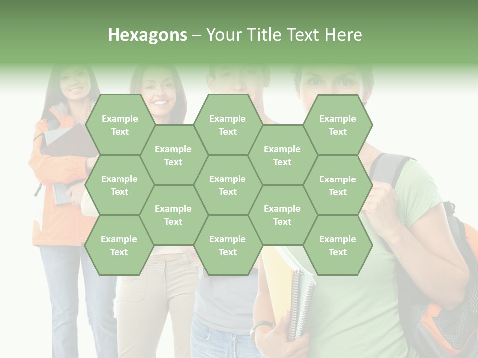 University School Man PowerPoint Template