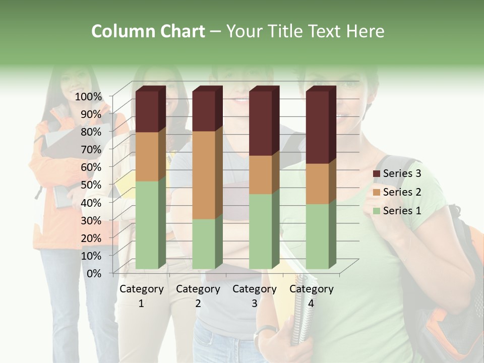 University School Man PowerPoint Template