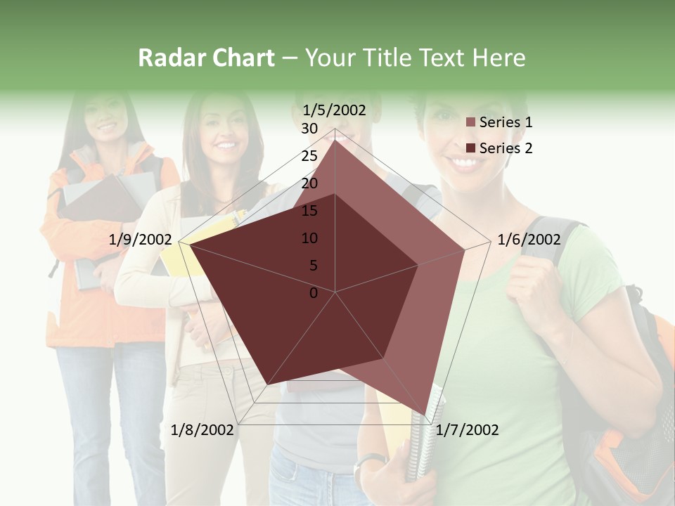 University School Man PowerPoint Template
