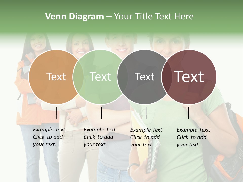 University School Man PowerPoint Template