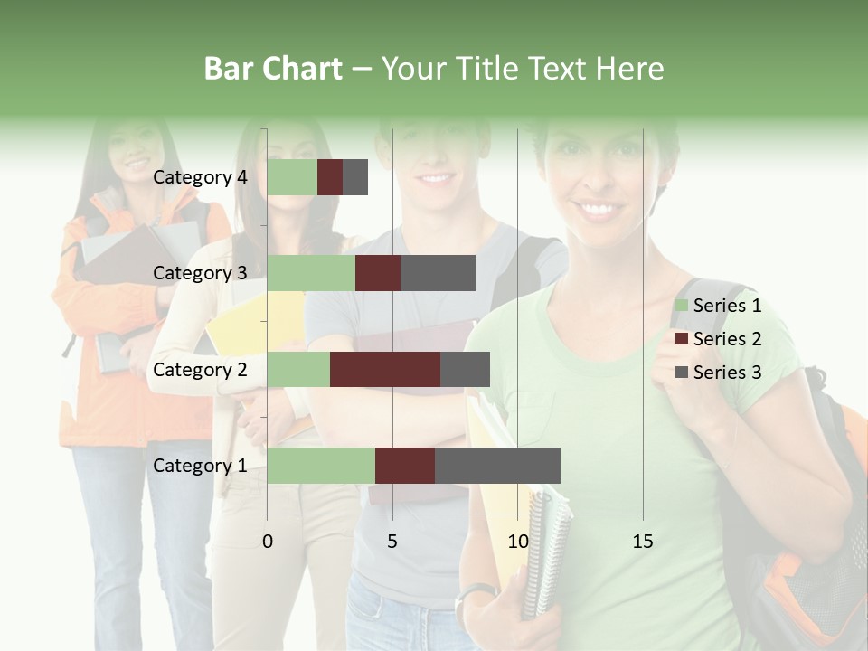 University School Man PowerPoint Template