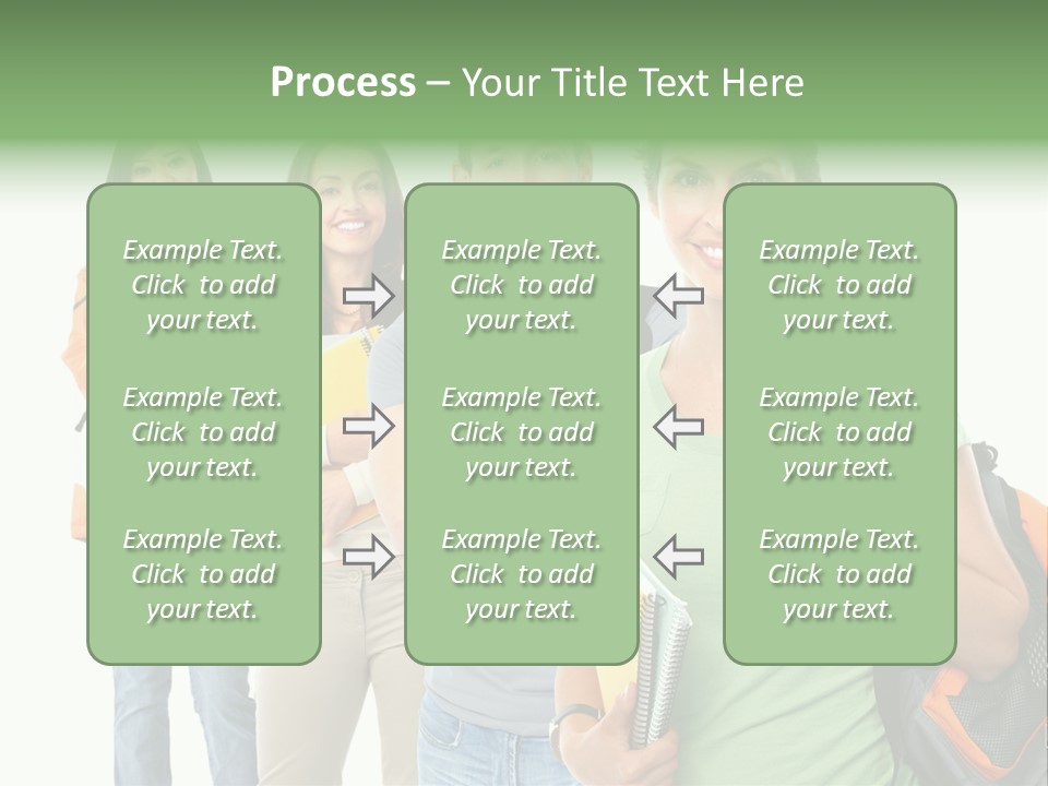 University School Man PowerPoint Template