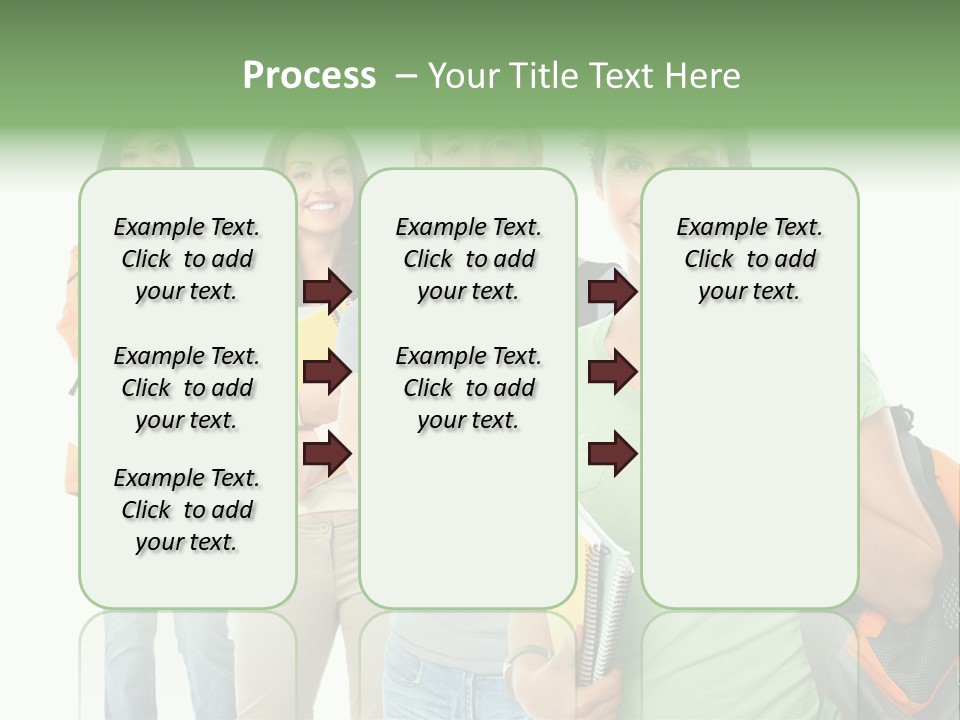 University School Man PowerPoint Template