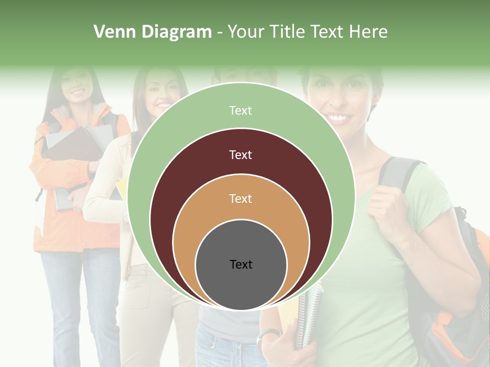 University School Man PowerPoint Template