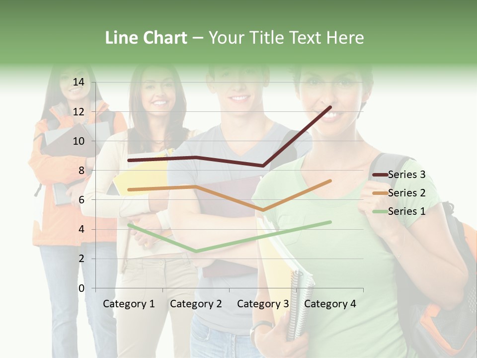 University School Man PowerPoint Template