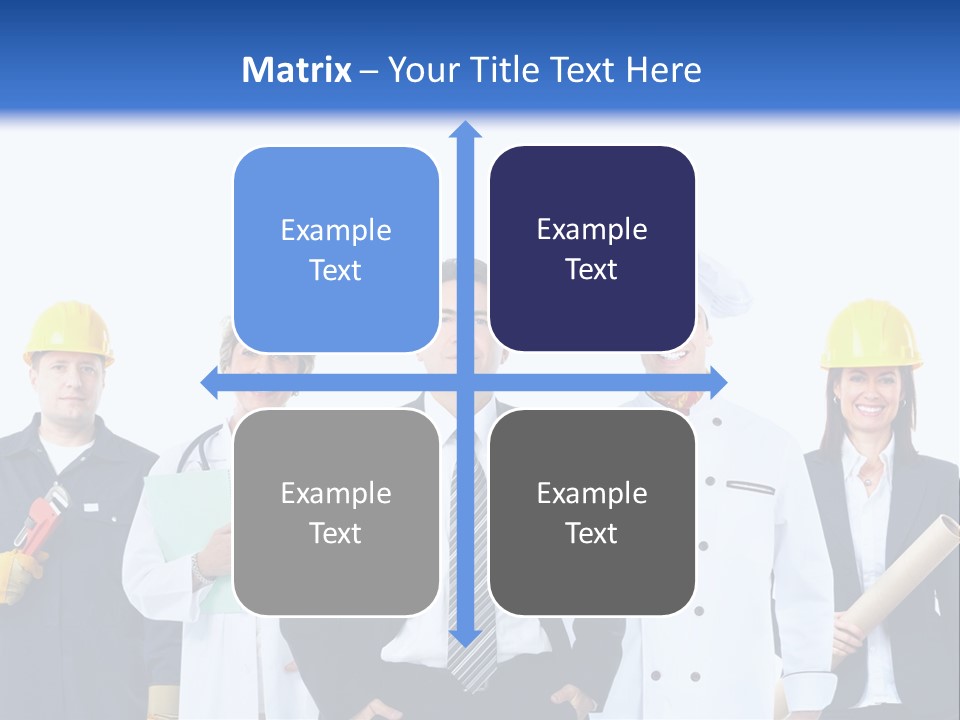 Person Community Employment PowerPoint Template