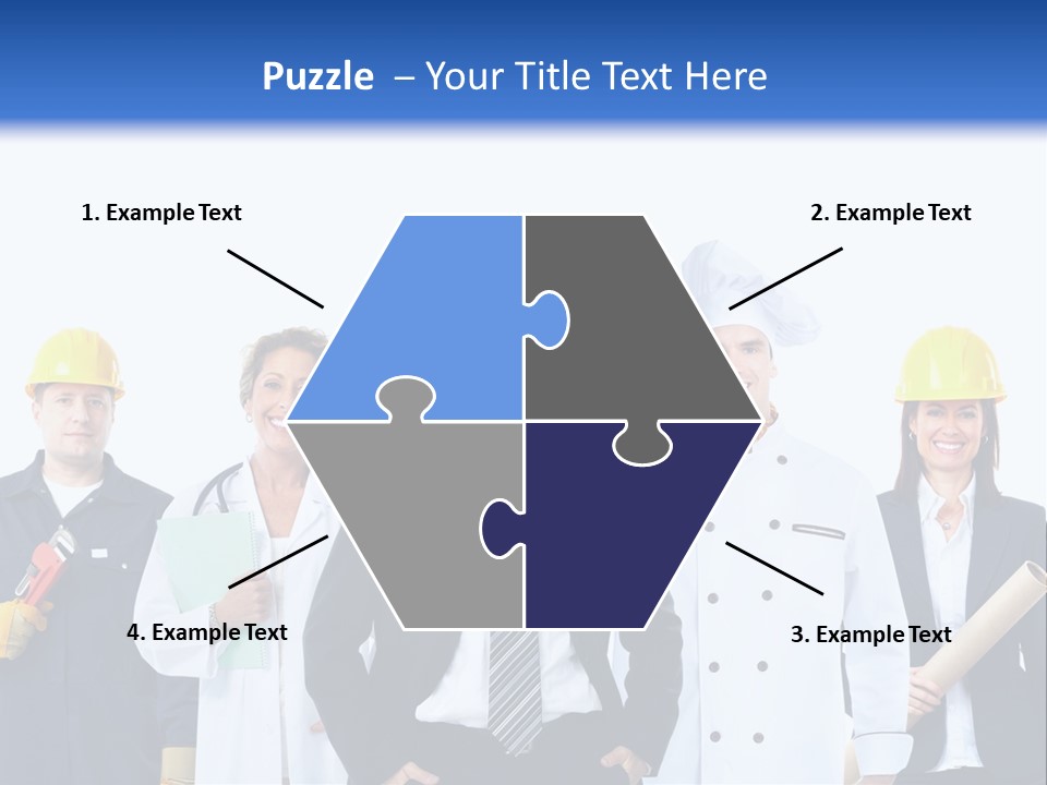 Person Community Employment PowerPoint Template