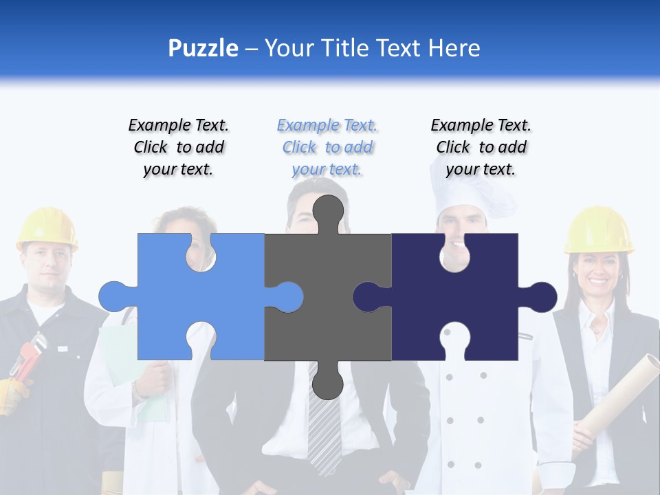 Person Community Employment PowerPoint Template