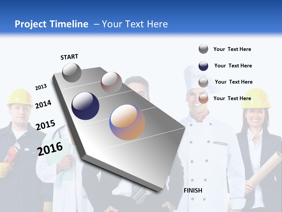 Person Community Employment PowerPoint Template