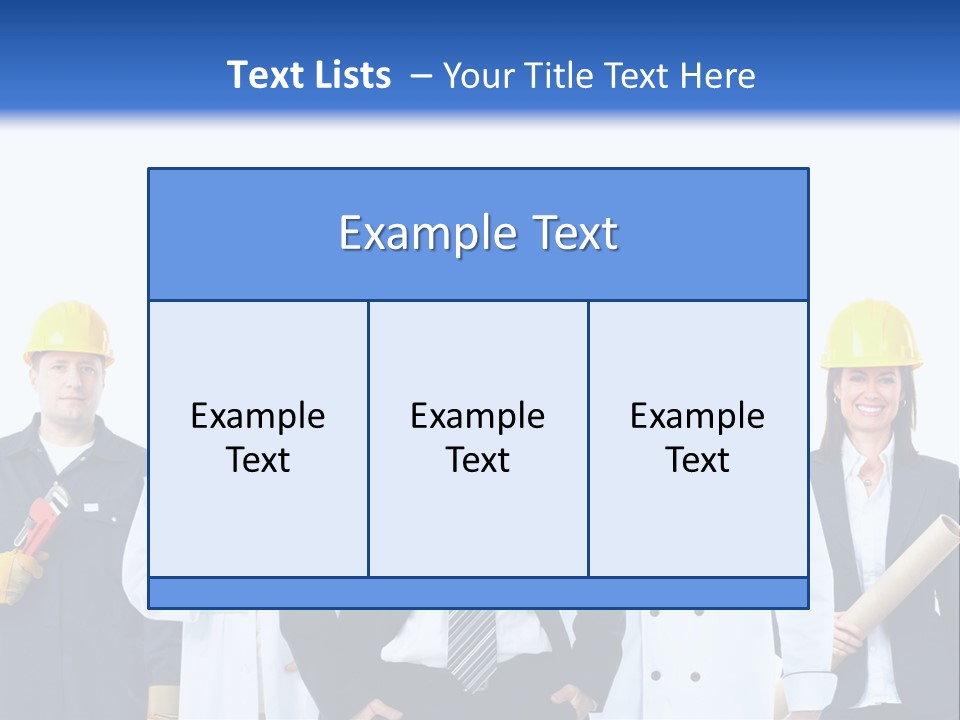 Person Community Employment PowerPoint Template